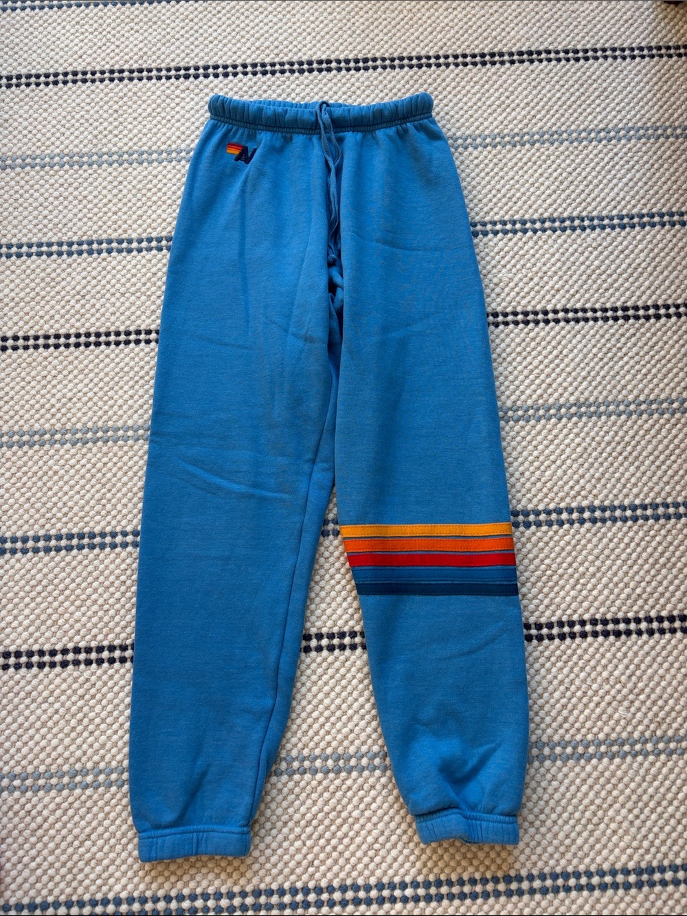 Aviator Nation blue sweat pants size XS